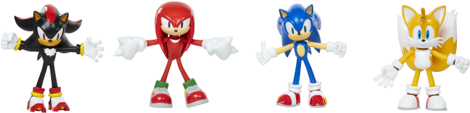 Jakks Teams Up With Sega As Official Toy Partner - Jakks Pacific Sonic The Hedgehog (700x700), Png Download