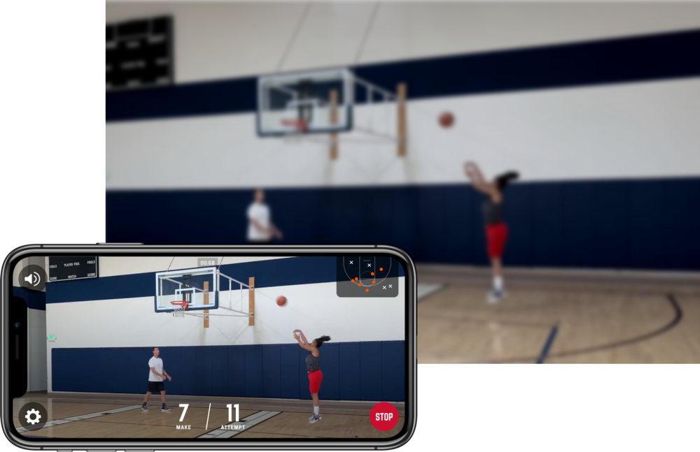 Shot Tracking Offset - Basketball Moves (1000x647), Png Download