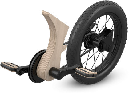 Leg & Go Balance Bike With Tricycle Tricycle Conversion - Bicycle (750x550), Png Download