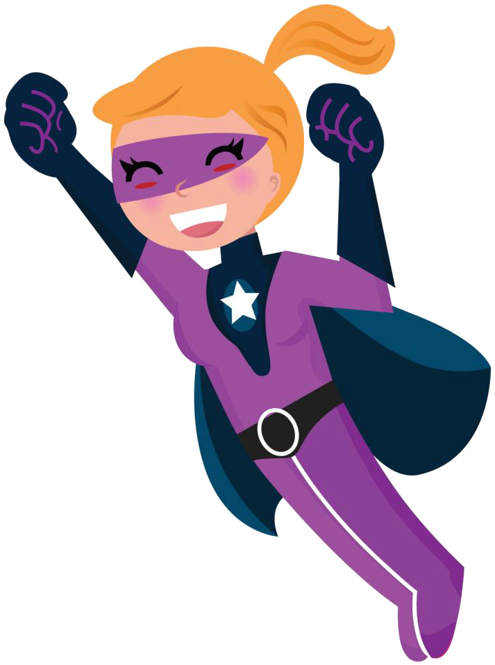 Superhero - Superhero Girl (743x990), Png Download