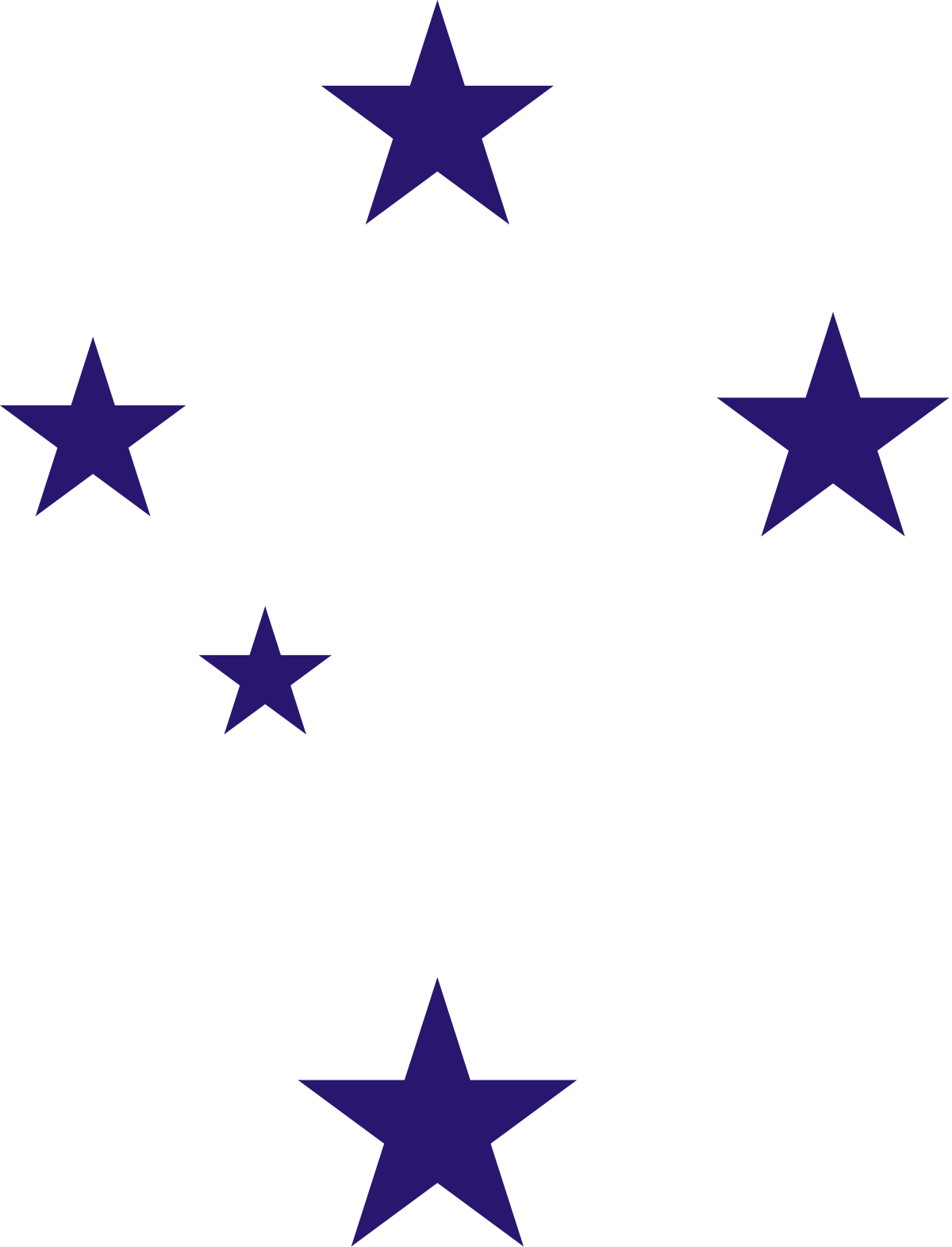 Southern Cross - Southern Cross On Brazil Flag (781x1023), Png Download