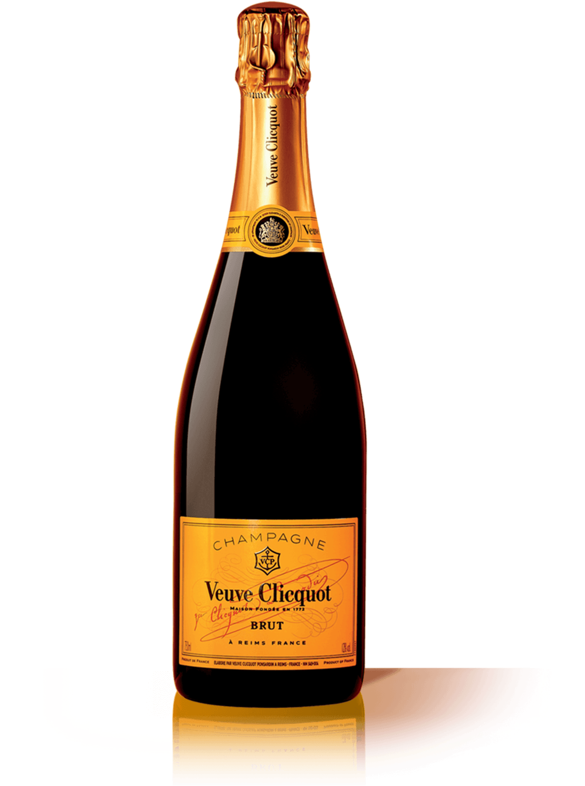 Veuve Clicquot Yellow Label Brut Champagne (2077x1800), Png Download