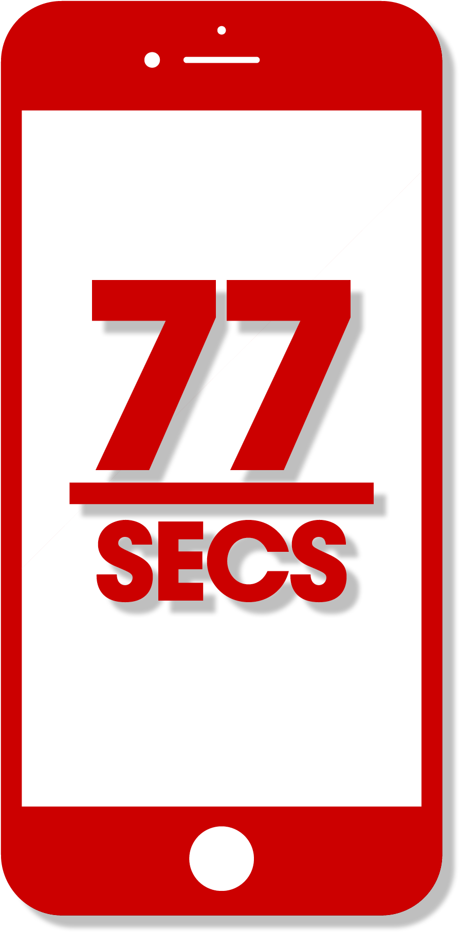 Answer In 77 Seconds Icon - Mobile Phone (2083x2083), Png Download