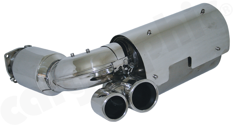 Porsche 996 Turbo/s/gt2 - Exhaust System (770x420), Png Download