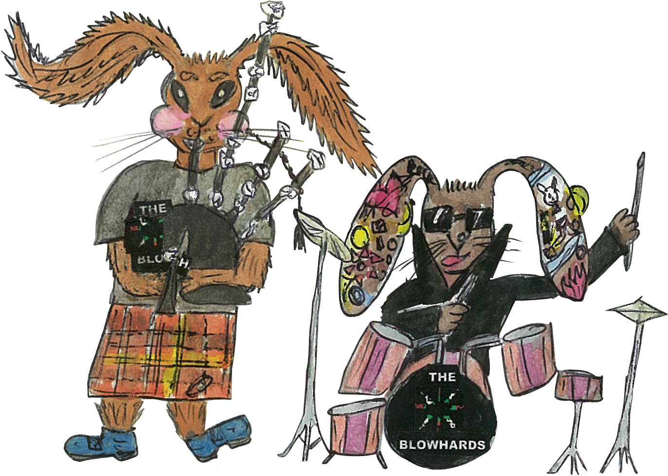 Cartoon Fiction Rock Animal - Cartoon (1482x1086), Png Download