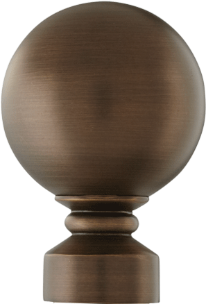 Bracket For Inside Mounted Fixed Poles - Oval (670x670), Png Download