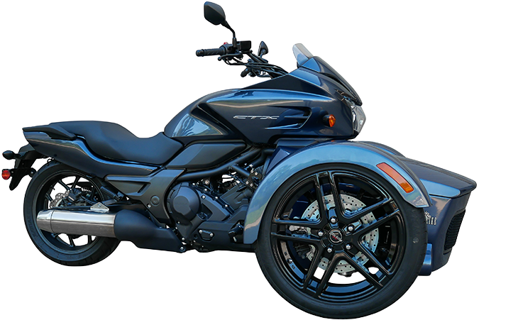 Ctx700 Hornet Rt - Raptor Trike (900x600), Png Download