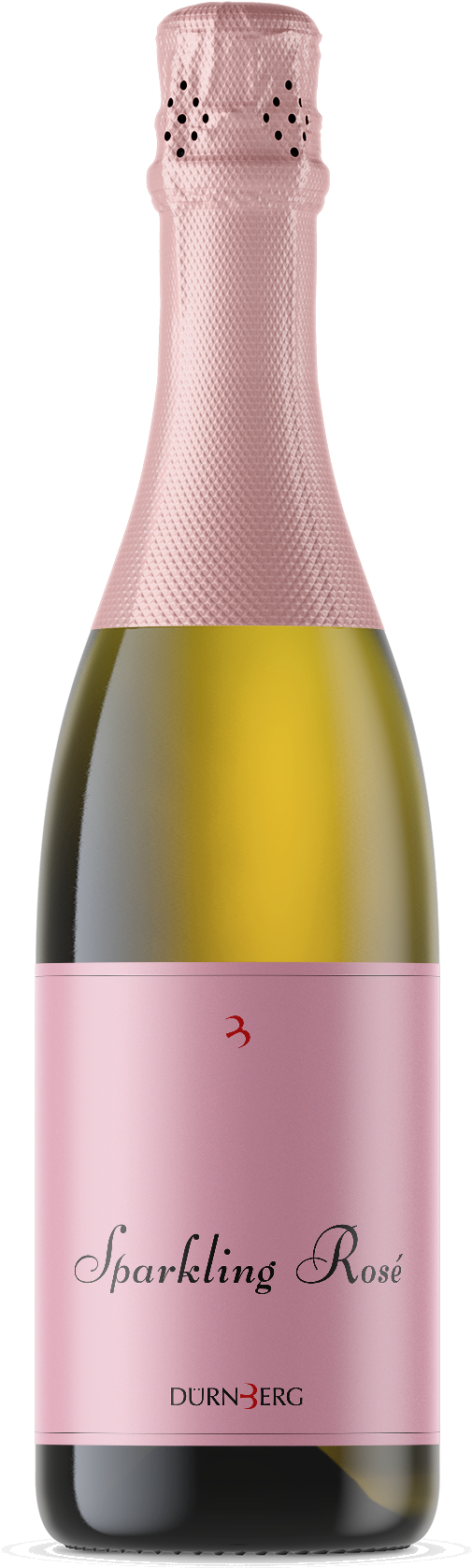 Bottle Image - Champagne Mockup Free (670x1800), Png Download