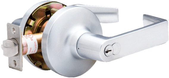 Sfic Lever Lockset Grade 1 Commercial Heavy Duty - Cylinder (600x600), Png Download
