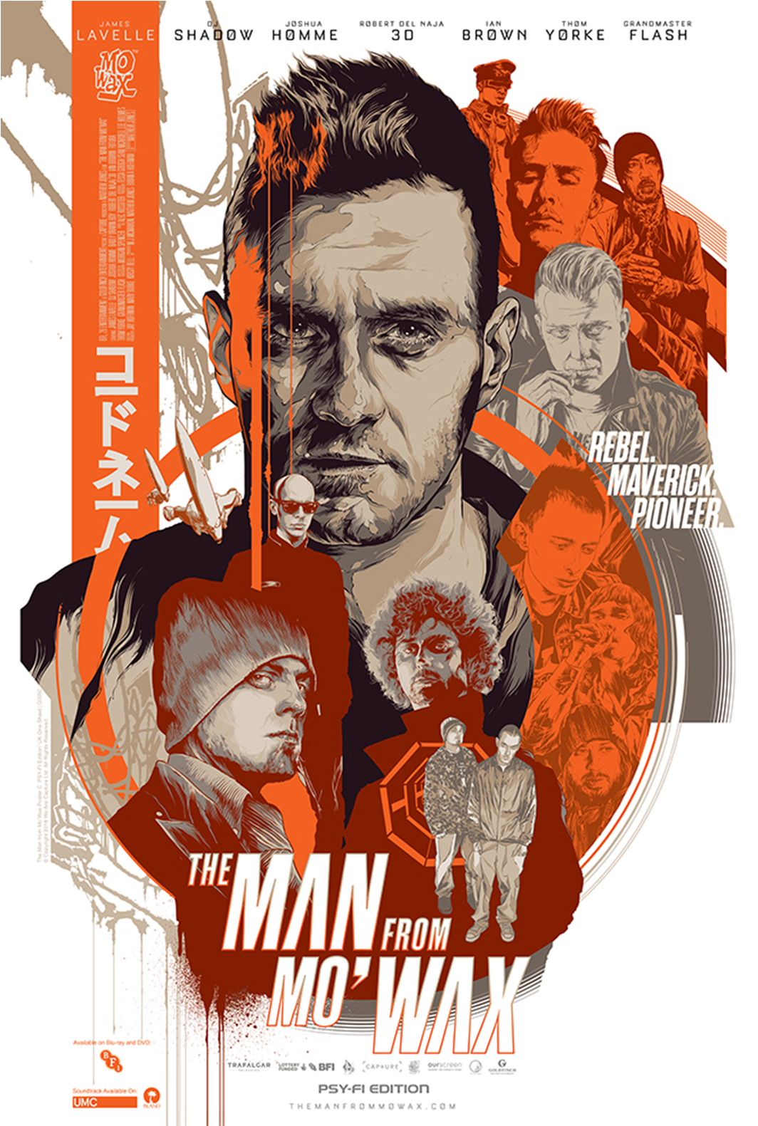 Limited Edition The Man From Mo'wax Print (1616x1580), Png Download