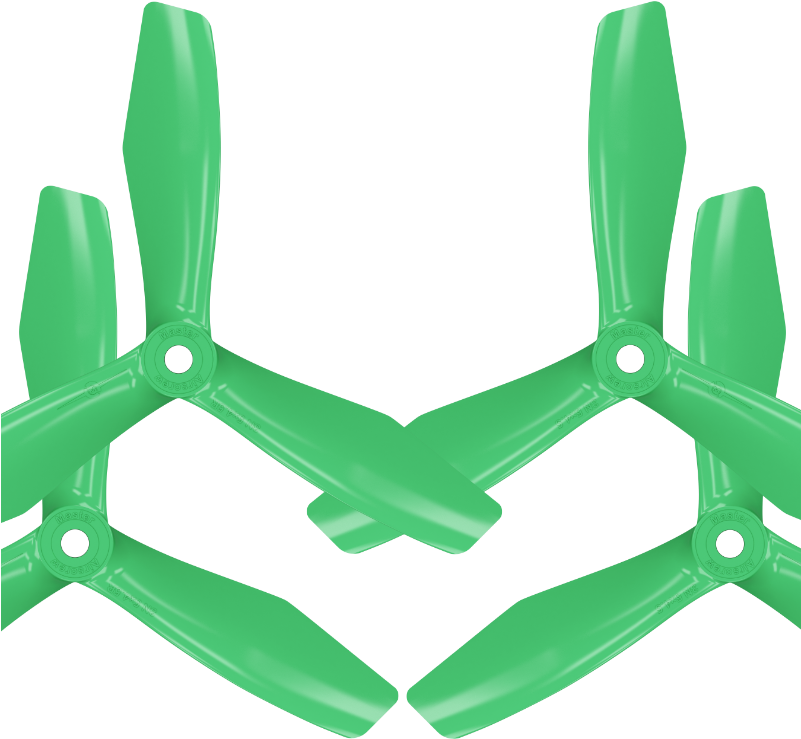 Bn 3blade Fpv - Propeller (800x800), Png Download