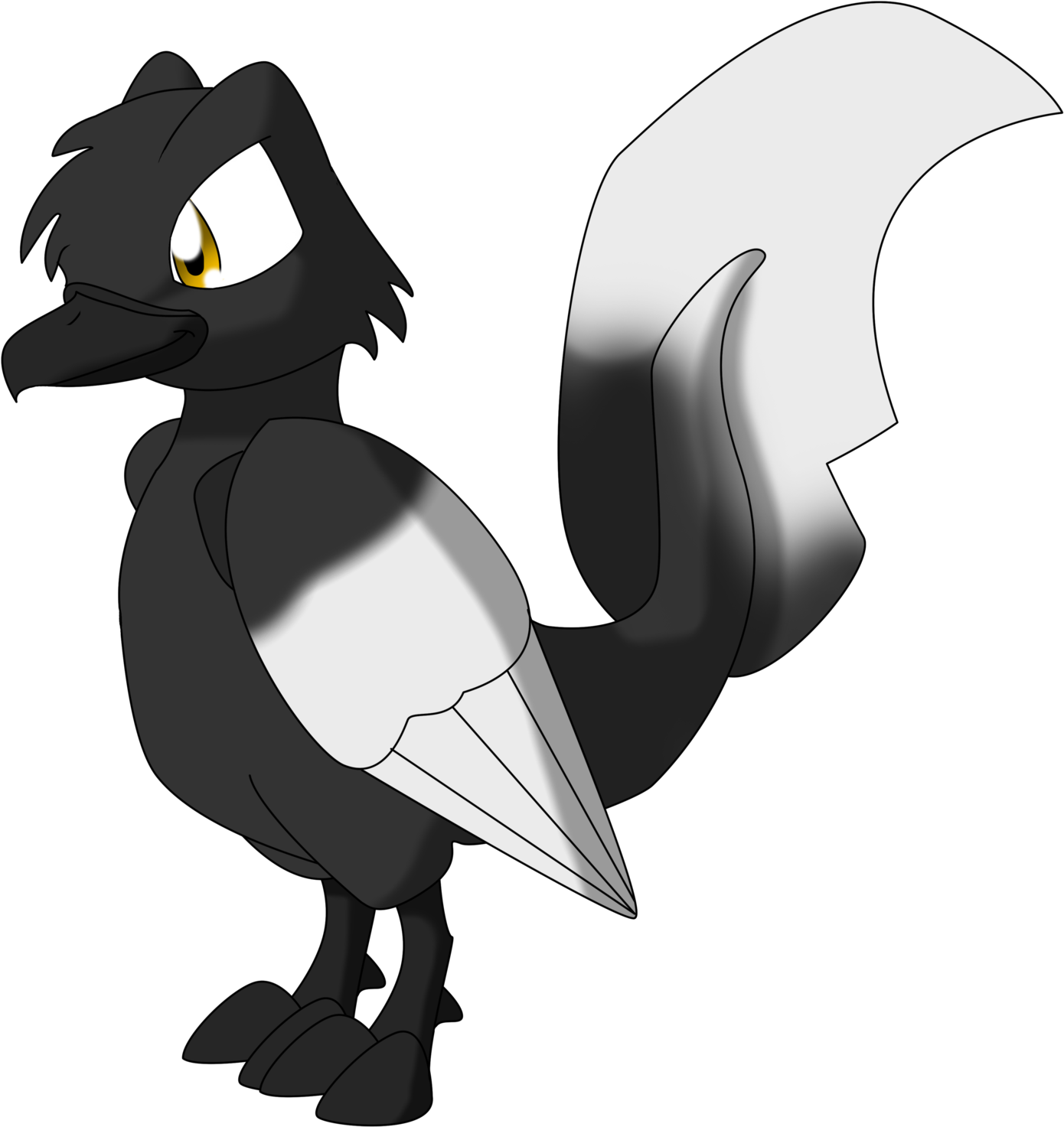 Koireptilianbird 51513haijro - Bird (1600x1539), Png Download