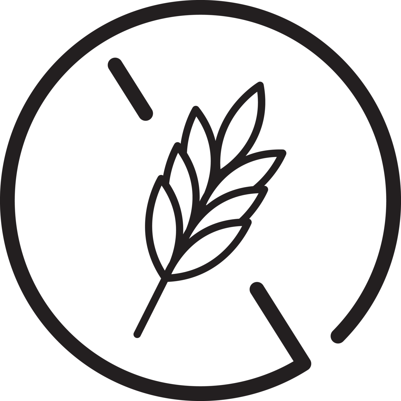 Wheat Free - Gluten-free Diet (1400x1400), Png Download