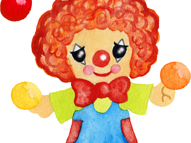 Clown Clipart Clown Hair - Clown (640x480), Png Download