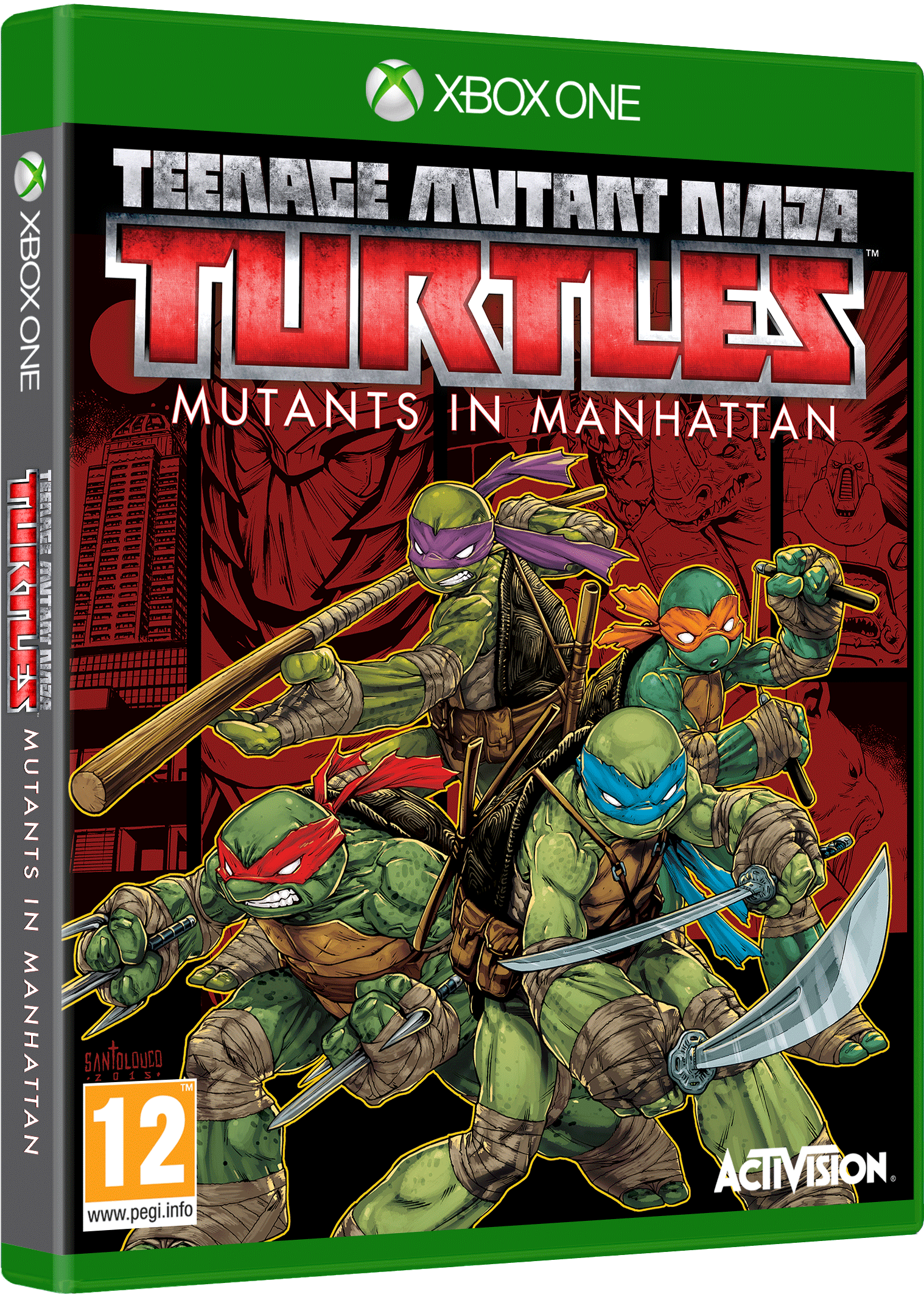 Activision, Nickelodeon And The Awesome Developers - Xbox One Tmnt Mutants In Manhattan (1650x2250), Png Download