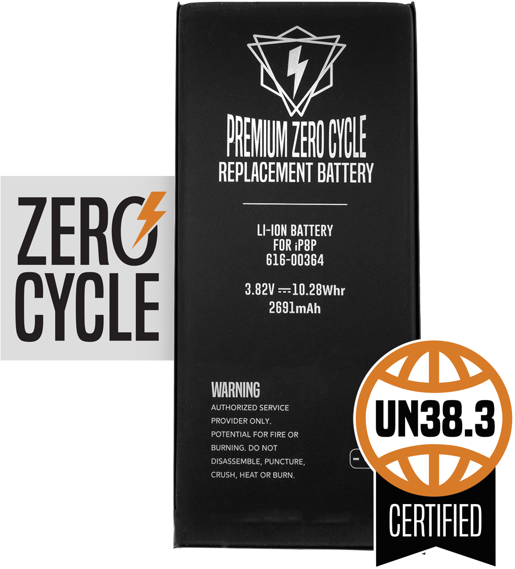 Iphone 8 Plus Replacement Battery - Graphic Design (1200x1200), Png Download