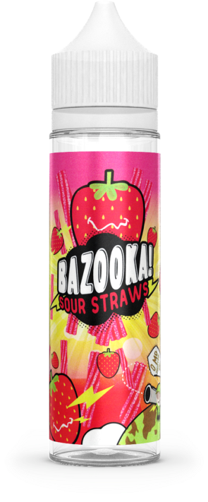 Bazooka Sour Sraws Strawberry - Vgod Pro Mech 2 Camo (900x900), Png Download