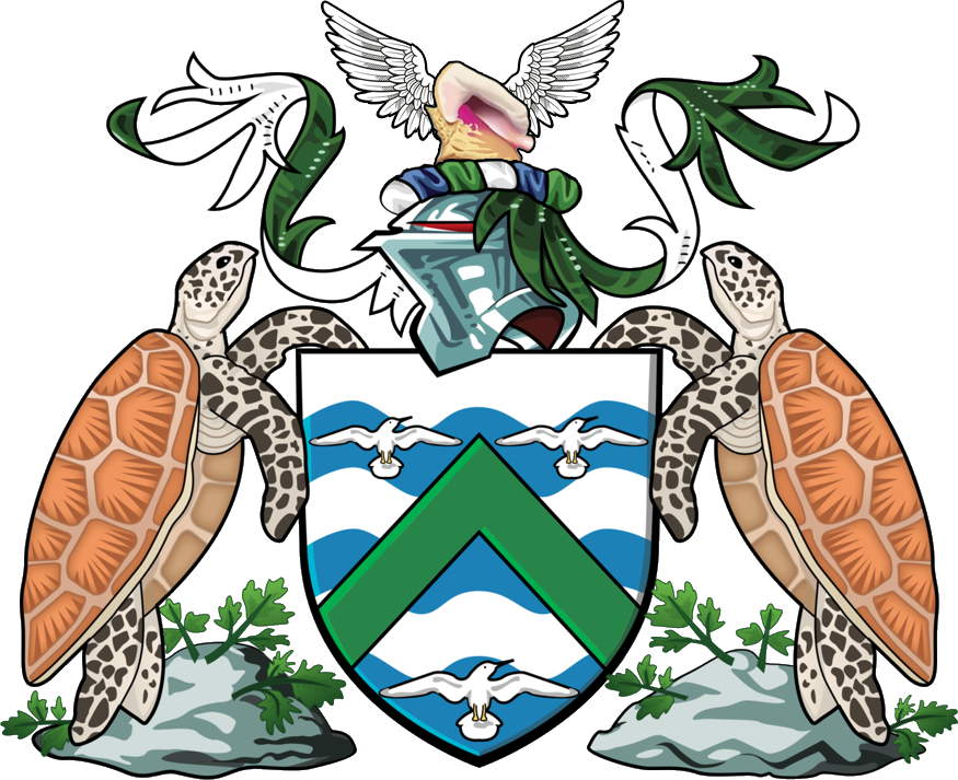 Andanian Coat Of Arms - Ascension Island Government Logo (875x713), Png Download