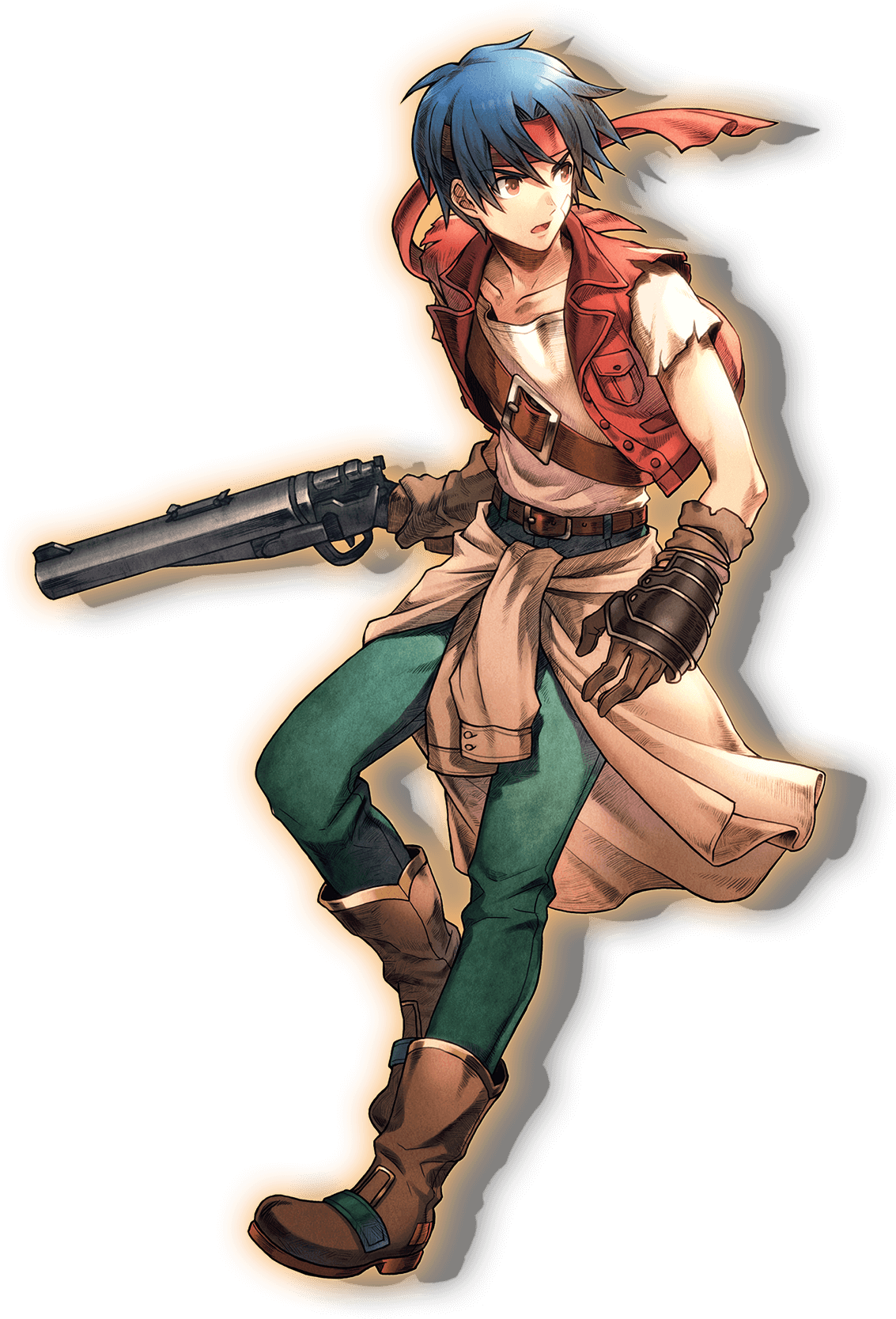 Rudy Roughknight - Rudy Wild Arms Png (1143x1676), Png Download