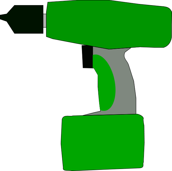 Drilling Machine 1 Vector Clip Art - Drill Clip Art (600x596), Png Download