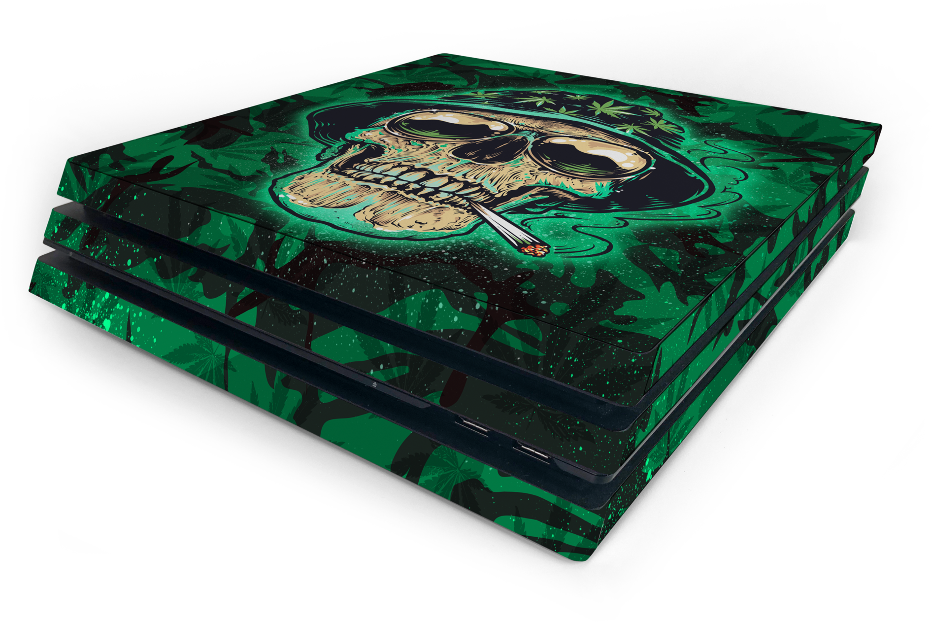 Sony Ps4 Pro Canna Skull Skin - Book Cover (2048x1536), Png Download