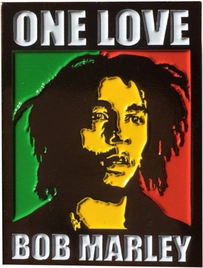 Bob Marley One Love (600x599), Png Download
