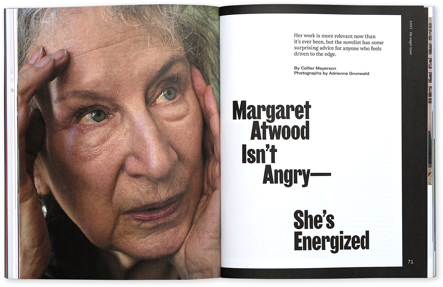 This Interview Features In Issue №1 Of Anxy - Publication (1600x1066), Png Download