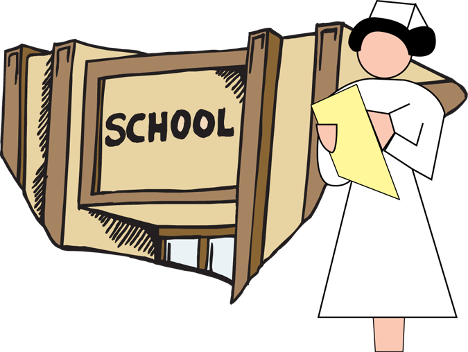 Nurse Educator Clipart - School Clip Art (675x508), Png Download
