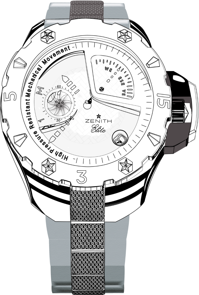 Watch Vector Illustration Watch Vector Illustration - Analog Watch (1000x1477), Png Download