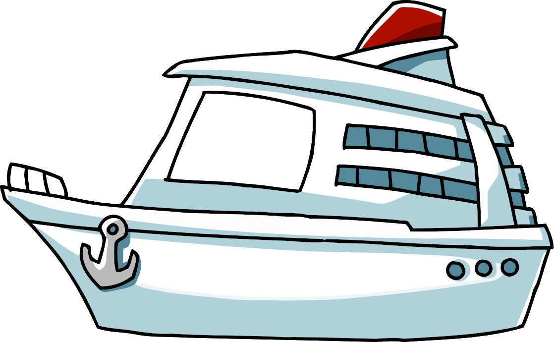 Cruise Ship - Scribblenauts Cruise Ship (1118x690), Png Download