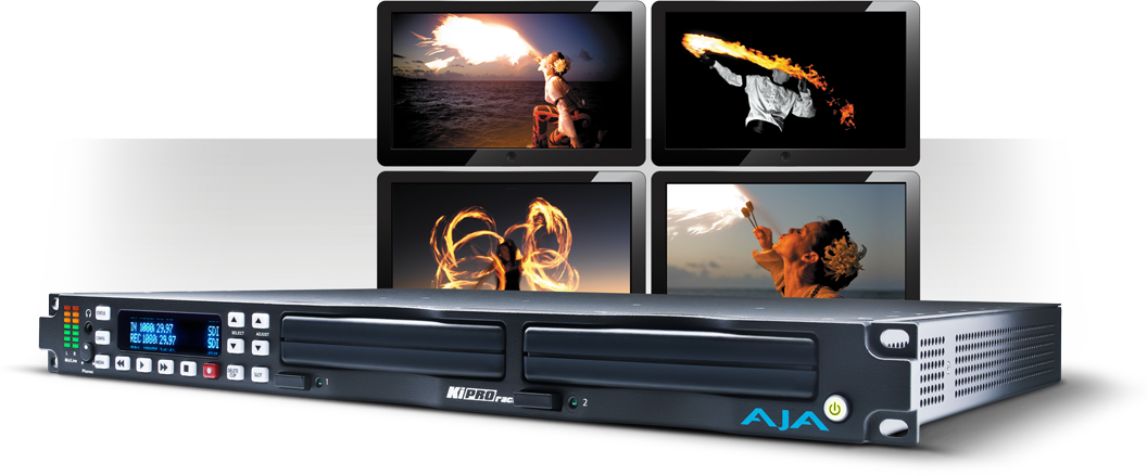 File Based 1ru Recorder And Player - Ki Pro Rack (1056x439), Png Download