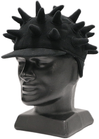 All Blacks Jester Hat Multi Nobs - Bust (600x600), Png Download