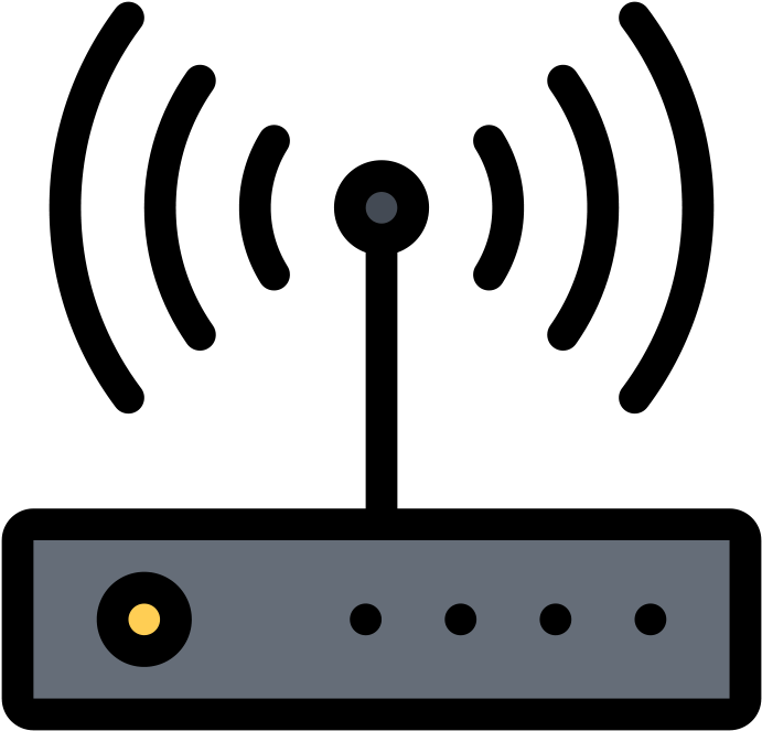 Cutting Edge Wifi Router (900x900), Png Download