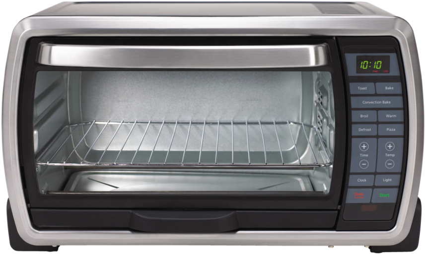 Large Digital Countertop Oven At Com Userfriendly - Oven Toaster Image Png (960x671), Png Download