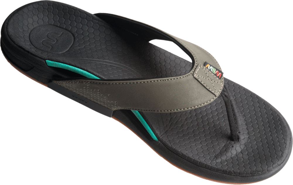 Custom Placed Toe Thong - Flip-flops (1000x633), Png Download