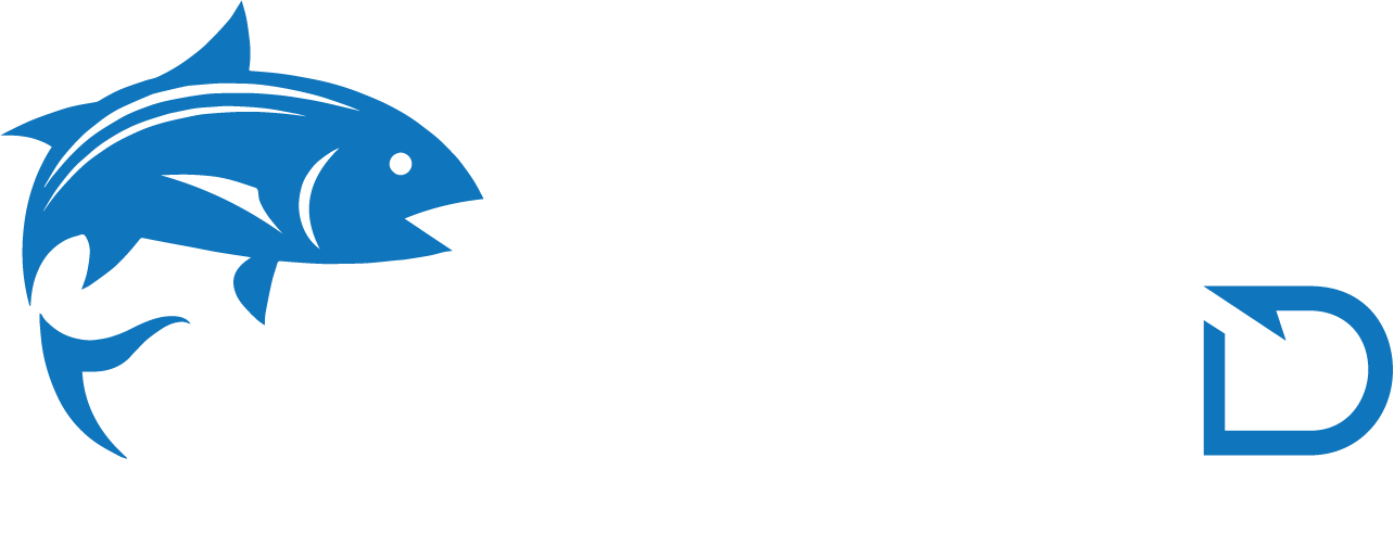 Fish Bowl Clipart Fish House - Logo Template Of Fishshop Png Hd (1284x492), Png Download