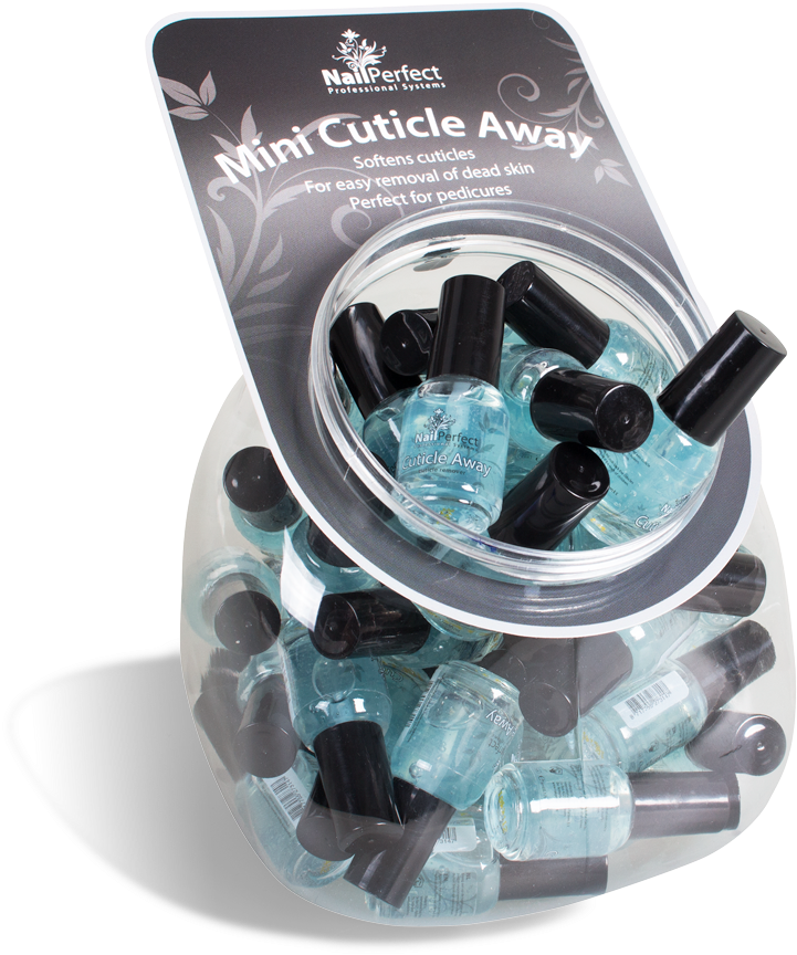 Fishbowl Of Cuticle Remover 5ml Bottles Nail Perfect - Gummi Candy (1024x1024), Png Download