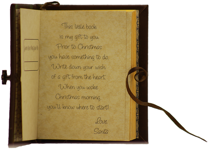The Wish Book - Write Inside A Book (784x523), Png Download