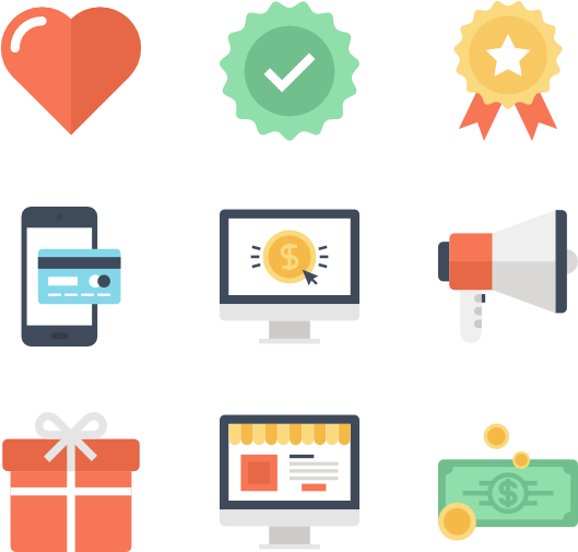 Shopping And Commerce - Shopping Graphics Png (600x564), Png Download