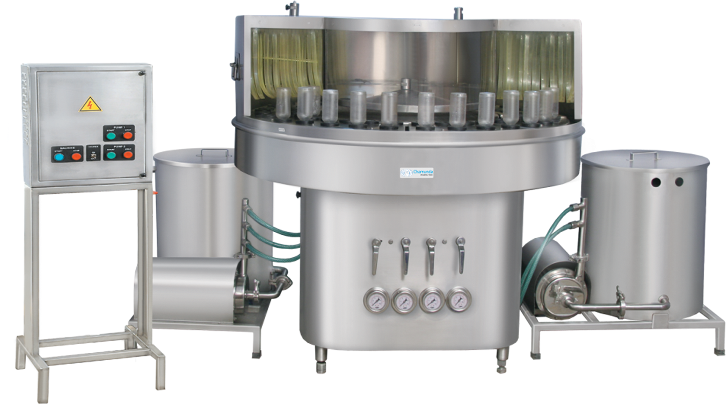 Rotary Bottle Washing Machines - Washing Machine (1600x800), Png Download