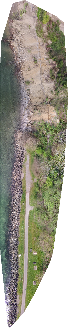 Mosaic Dsm - Grass (280x1343), Png Download