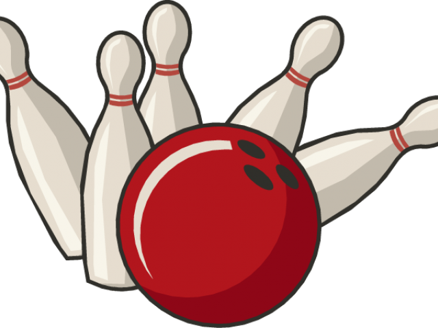 Bowling Clipart Bowling Spare - Ten-pin Bowling (640x480), Png Download
