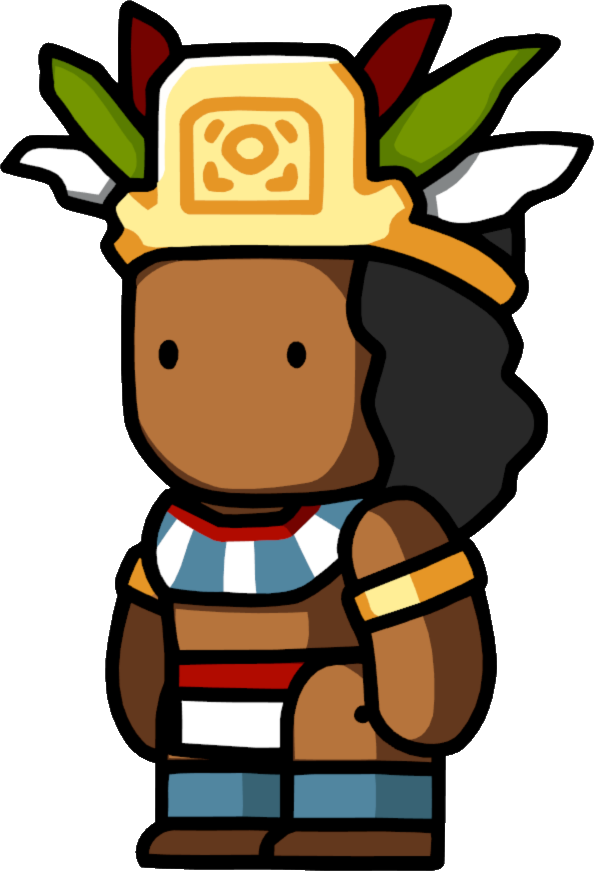 Aztec Clipart Moctezuma - Cartoon Of Moctezuma (594x871), Png Download
