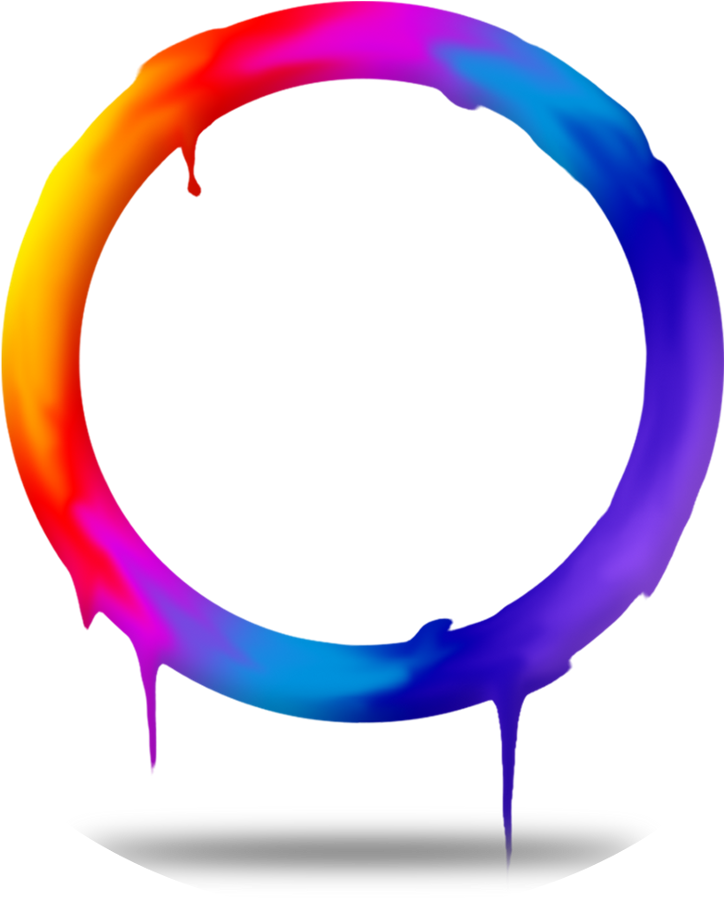 #circle #rainbow #floating #ring #round - Happy Holi Png (1024x962), Png Download