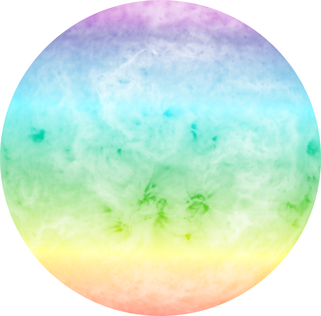 #rainbow #circle #pink #blue - Circle (1024x1009), Png Download