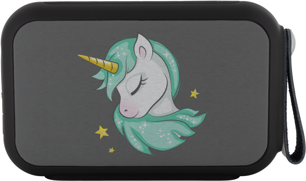 Cute Unicorn Thumpah Bluetooth Speaker - Wireless Speaker (1024x1024), Png Download