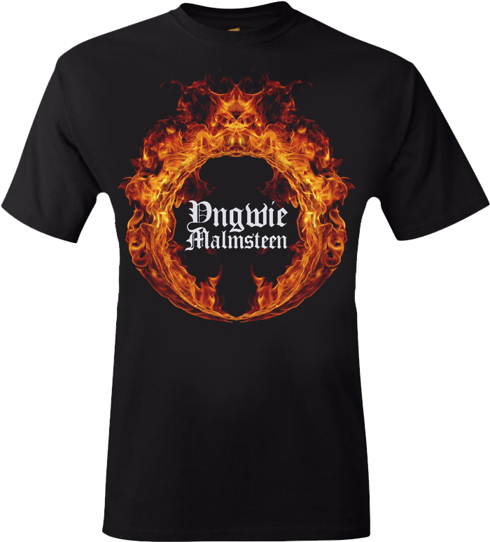 Ring Of Fire T-shirt - Yngwie Malmsteen War To End (769x915), Png Download