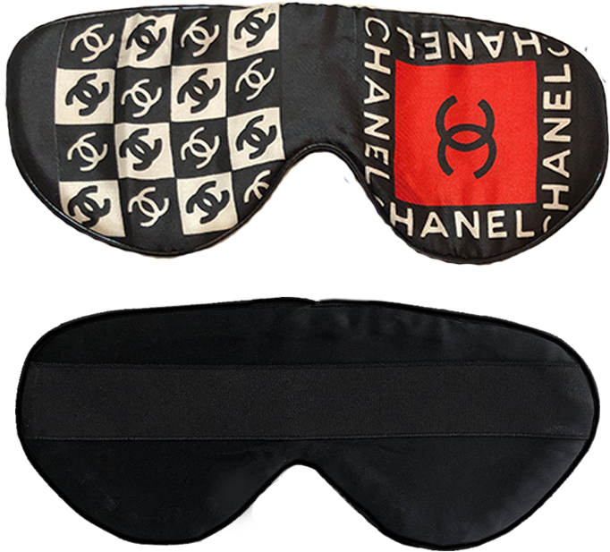 Vintage Chanel Sleep Mask - Sock (737x737), Png Download