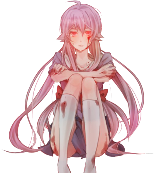 #юно Гасай #дневник Будущего #mirai Nikki #future Diary - Yuno Gasai No Background (687x600), Png Download