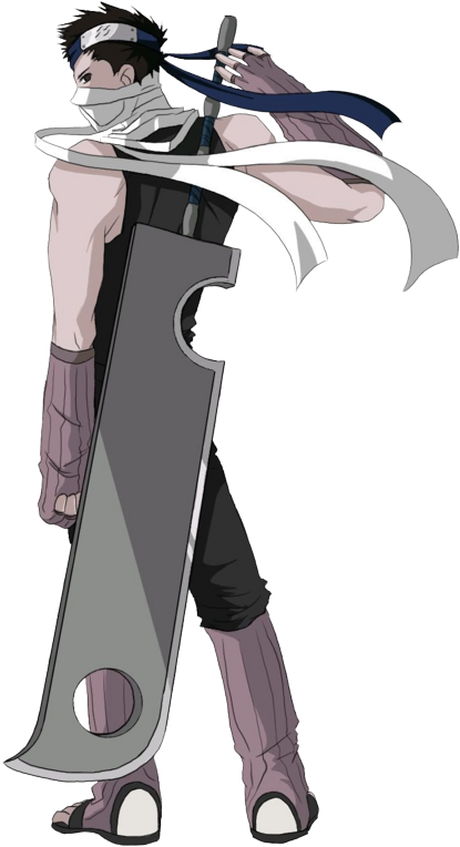 Renders Anime Y Algunos Hd - Zabuza Momochi Png (561x799), Png Download